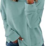 Sweatshirt for Women Oversized Crewneck Sweater Plus