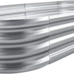 Land Guard Galvanized Raised Garden Bed Kit