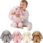 Personalized Bunny Plush with Custom Name Embroidery