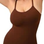 SHAPERMINT High Compression Womens Tops Scoop