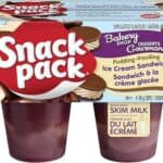 Snack Pack Ice Cream Sandwich Dessert Pudding