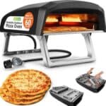 NutriChef Outdoor Propane Pizza Oven– Portable 12”