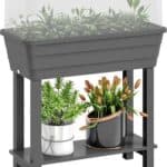 Outsunny 41L Self Watering Raised Garden Bed