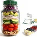 Salad Jar with Side Opening