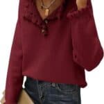 BTFBM Womens Sweaters Fall Winter Clothes 2025