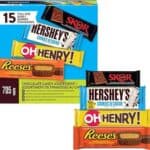 HERSHEY’S Full‑Size Chocolate Bars Variety Pack –