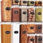 PRAKI Airtight Food Storage Container Set with