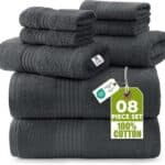 Utopia Towels 8 Piece Premium Towel Set