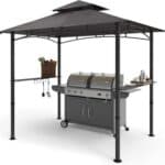 COOSHADE 8x 5 Grill Gazebo Double Tiered