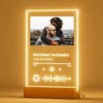 Personalized Photo Spotify Plaque Spotift Songs Acrylic