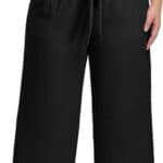 OLRIK Plus Size Wide Leg Pants for