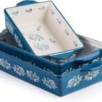 Wisenvoy Baking Dish Ceramic Lasagna Pan Casserole