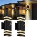 2 Pack Outdoor Wall Sconce