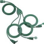 DEWENWILS Outdoor Extension Cord 1 to 3