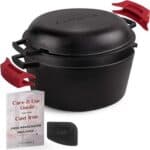 Cuisinel Cast Iron Dutch Oven 7Quart