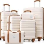 LONG VACATION Luggage Sets 4 Piece Luggage