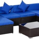 Outsunny 7 Piece Patio Furniture Set