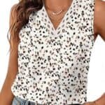 XIEERDUO Tank Tops for Women Lace V