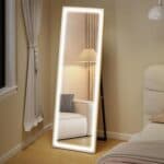 HOMCOM Full Length Mirror with Lights