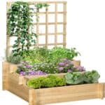 Outsunny 3 Tier Raised Garden Bed with