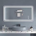 40 x 20 Inch LED Mirror for