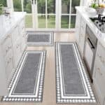 HEBE Farmhouse Kitchen Rugs Sets of 3