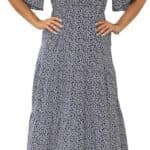 Keluummi Plus Size Wedding Guest Maxi Dresses