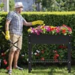 DlandHome Raised Garden Bed