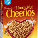 CHEERIOS Naturally Flavoured Honey Nut Cereal Box