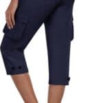 MoFiz Womens Cargo Capris Hiking Pants Athletic