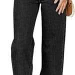 SIDEFEEL Womens Jeans High Waisted Straight Leg