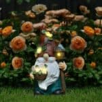 Lewondr Gnome Garden Statue