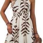 BLENCOT Womens Summer Beach Halter Neck Dresses