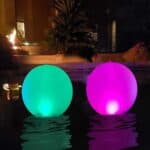 Rukars Floating Pool Lights Inflatable Waterproof IP68