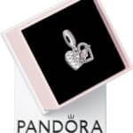 Pandora Heart Mom Dangle Charm