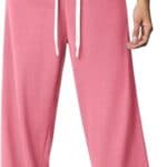 PINSPARK Wide Leg Sweat Pants for Womens