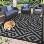GENIMO 5×8 Outdoor Rug Waterproof
