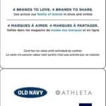 Gap Options Physical Gift Card 50