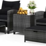ORALNER 5 Pieces Patio Furniture Set with