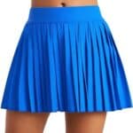 CRZ YOGA Girls FeatheryFit Soft Athletic Pleated