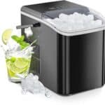 Sweetcrispy Countertop Ice Maker with Handle