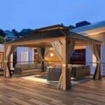 MELLCOM 12 X 16 Hardtop Gazebo
