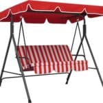 Outsunny 3Seat Patio Swing Chair