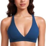 CRZ YOGA Butterluxe Deep VNeck Sports Bras