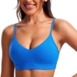CRZ YOGA Butterluxe VNeck Sports Bras for