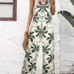 Womens Print Jumpsuit