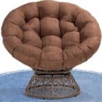 Bme 102 cm Ergonomic Wicker Papasan Chair