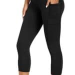 Gayhay Capri Leggings with Pockets for Women