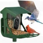 NoMonthlyFees Solar Bird Feeder w/ 4MP Camera
