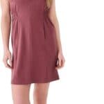 LOLË Womens Olivie Shirt Dress Casual